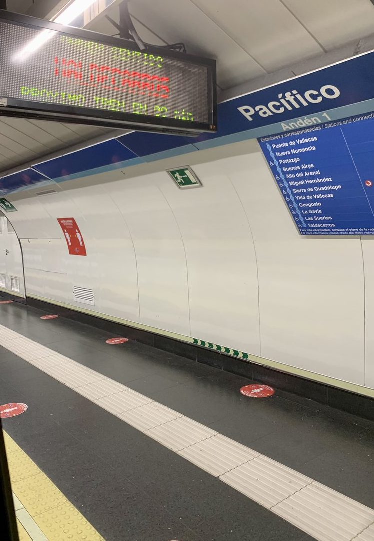 Cómo se llama la estación de Metro de Vallecas