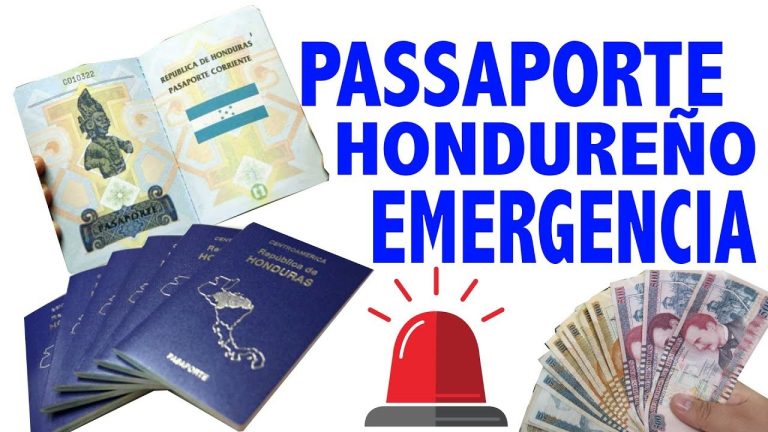 Cuál es el precio del pasaporte hondureño