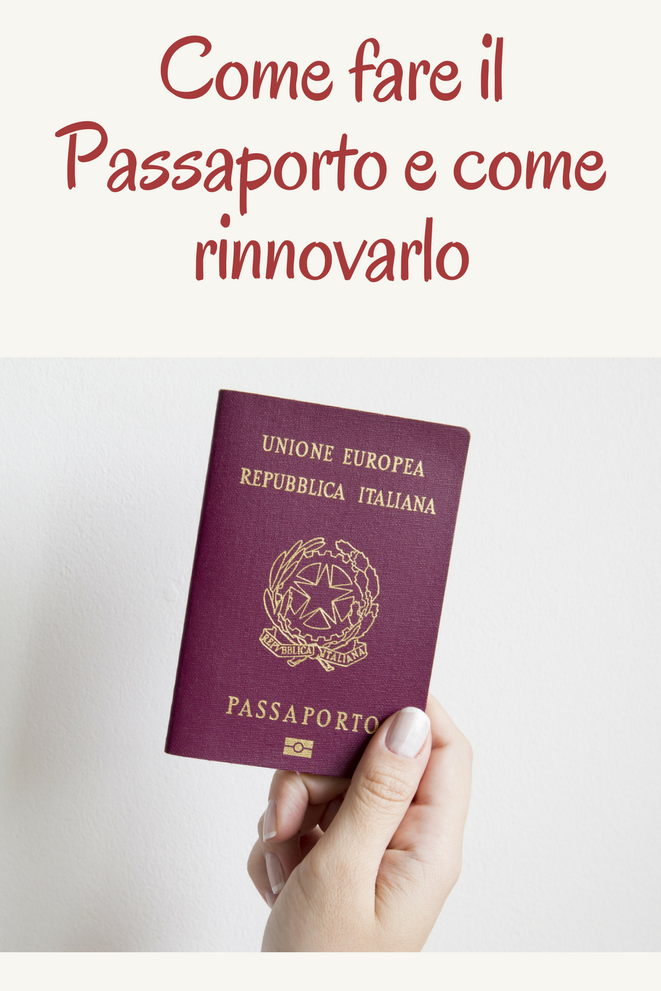 Dónde se saca el pasaporte en Italia