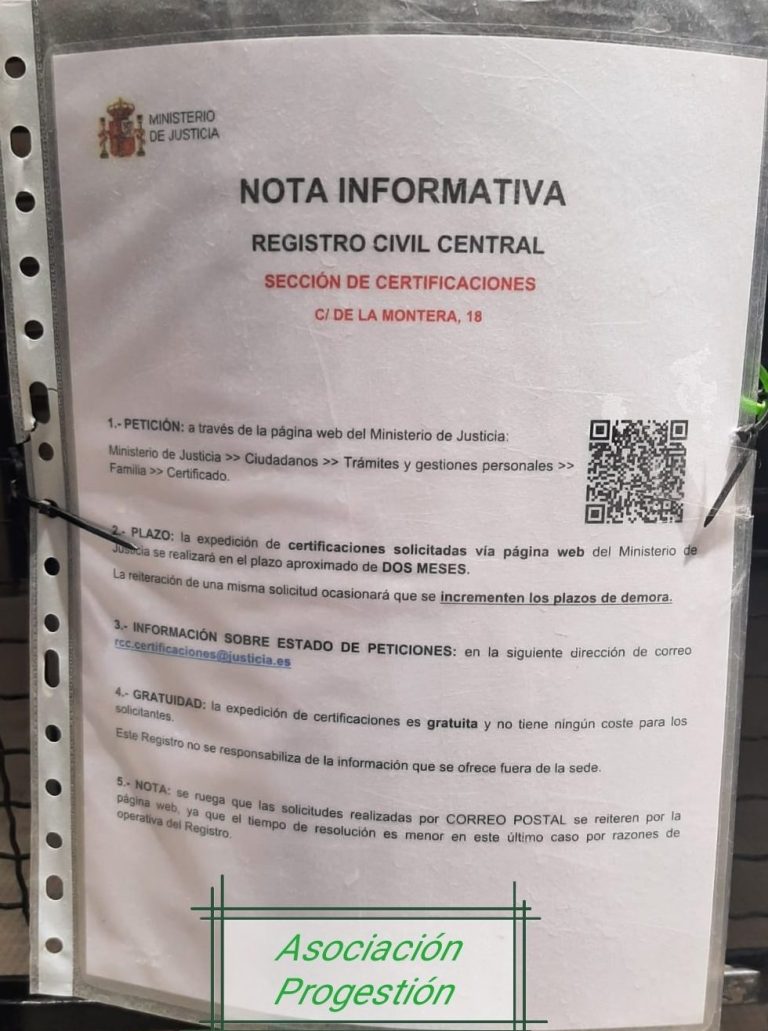 Cómo pedir un certificado de nacimiento en Barcelona