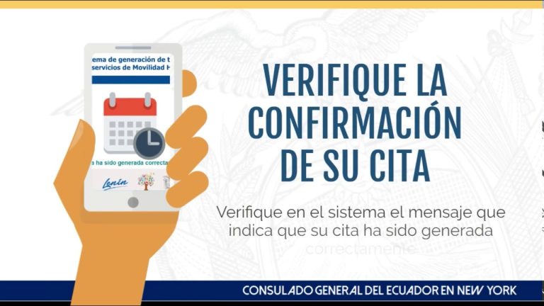 Cómo pedir cita para visa en Ecuador