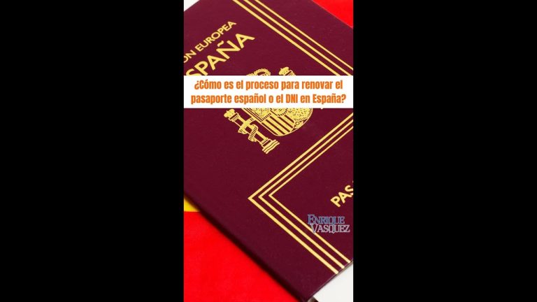 Cuánto cuesta renovar el pasaporte en España 2022