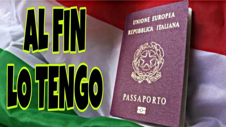 ¿Cuánto cuesta renovar el pasaporte en Italia?