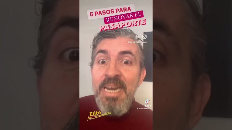 Dónde puedo renovar mi pasaporte español en Londres