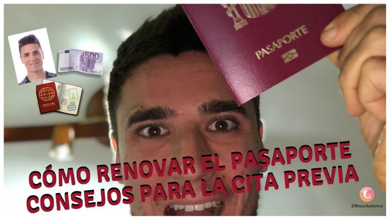 ¿Qué se necesita para renovar el pasaporte español?