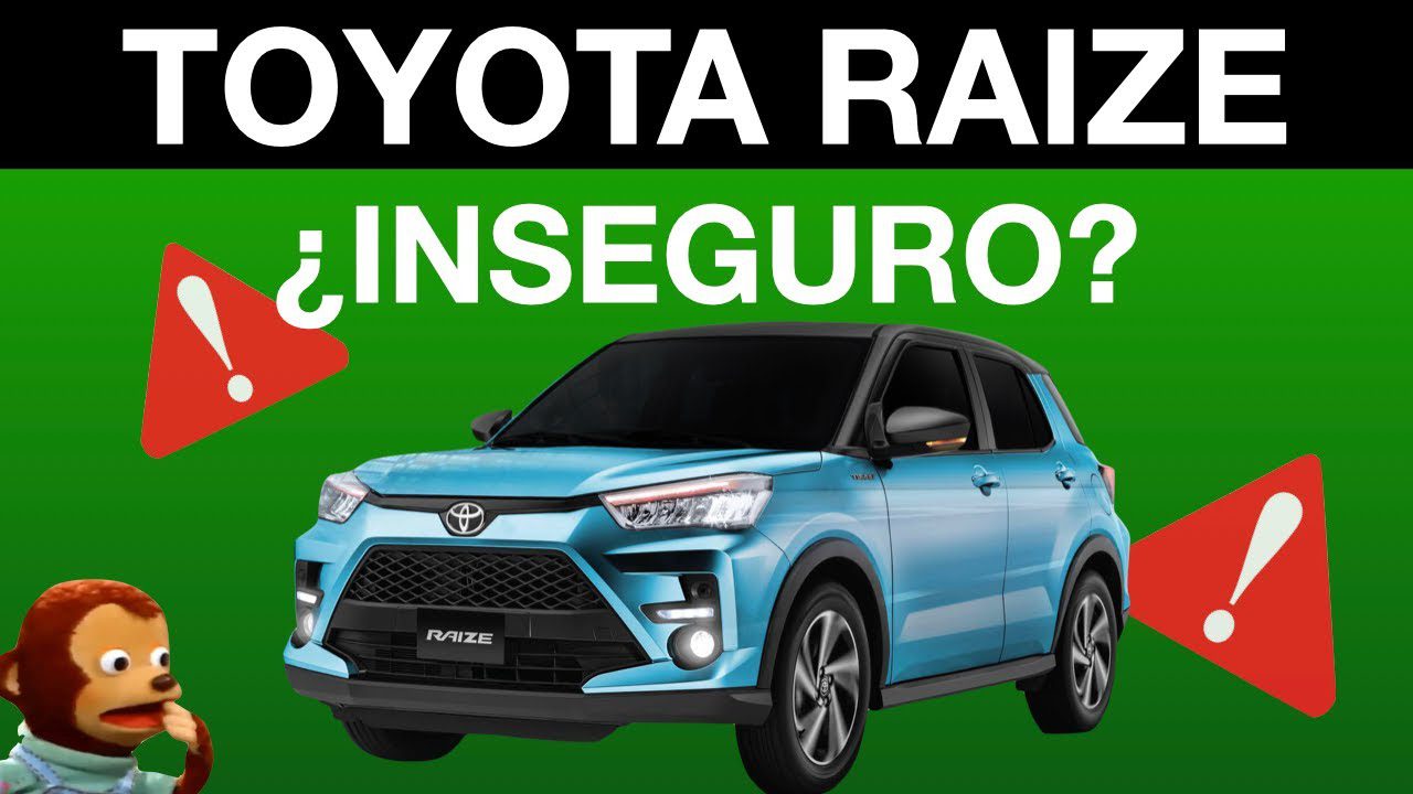 ¿Cuántas estrellas de seguridad tiene el Toyota Raize 2022?